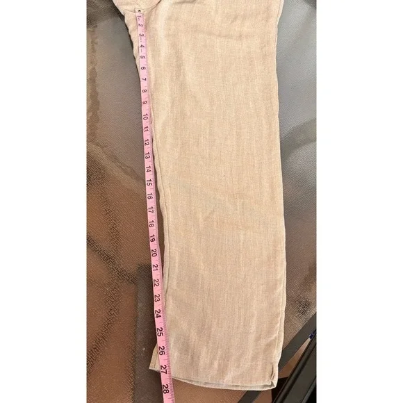 Vintage Fridaze Linen Pants Womens XS Resort Spring Break Beach Vacation Travel - Picture 7 of 8